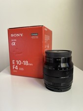 Sony E 10-18mm F4.0 Obbietivo
