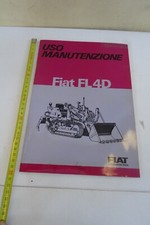 trattrice Fiat caricatore FL 4D Idrovert manuale uso manutenzione trattore 1973