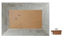 Cornice da tavolo in legno in argento piatta per foto,stampe  Spessore cm. 4,5