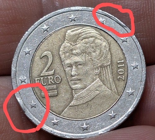 Euro austria 2011 difetto - 2,