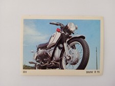 FIGURINA 300 ALL'ORA AUTO+MOTO ED. SUPER RAF 1974 BMW R 75 n 301 DA RECUPERO
