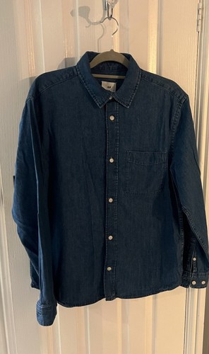 Camicia uomo denim taglia - denim, m