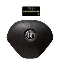 Airbag volante Nero alfa Romeo Mito Anno 2018 Cod 01561303040 Originale 
