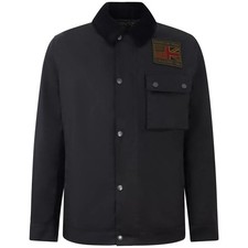 BARBOUR - Giubbotto nero 'WAX JACKET' per uomo