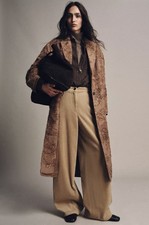 Cappotto Lungo Ricamato Zara