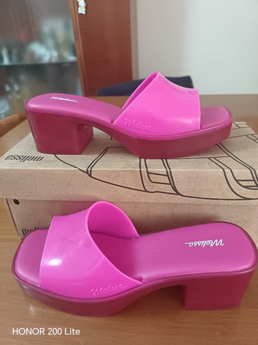 Ciabatte melissa platform rosa - platform,