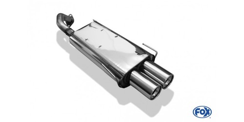 Silenziatore fox 2x90 - -, tipo