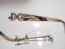 OCCHIALI DONNA DOLCE & GABANA SENZA MONTATURA,PER VETRI FORATI PINCE NEZ TOP.