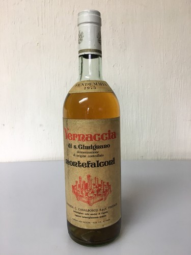 Vernaccia gimignano 1975 - di,