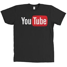 T-shirt logo YouTube maglietta