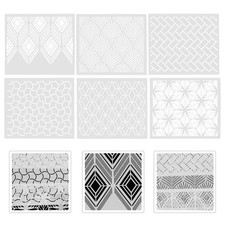  6 Pcs Stencil Per Torta Da
