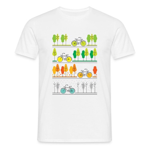 Shirt uomo ciclista - t-shirt, regalo