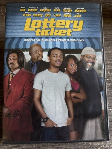 Lottery ticket ice cube - ticket,