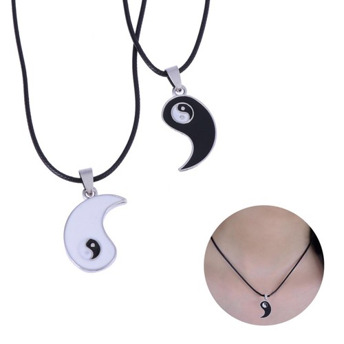 Bianco nero collana di - nero,