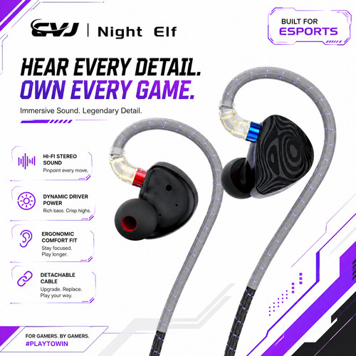 Cvj nightelf iem - iem, auricolari