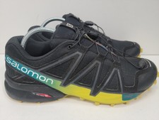 Salomon Speedcross 4 Nero Uomo Taglia 10 UK 9,5 Ottime Condizioni. 