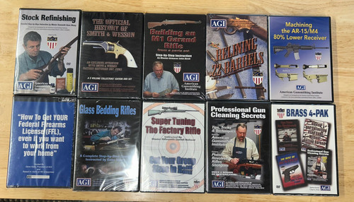Agi gunsmithing dvd - agi, lot