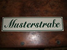 Segnale Stradale Nome 40 X 9,5