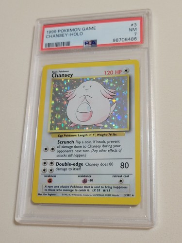 Chansey pokemon set base 3 - pokemon, #3