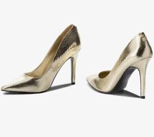 SCARPE DECOLTE DONNA GUESS  PELLE ORO ORIGINALE