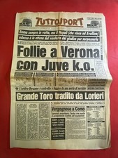TUTTOSPORT 5-10-1987 CALCIO CAMPIONATO , BASKET TRACER MILANO , FERRARI