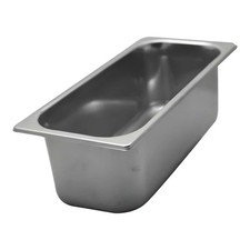 Bacinella Gelato Acciaio Inox