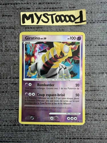 Carte pokémon giratina 127 - carte,