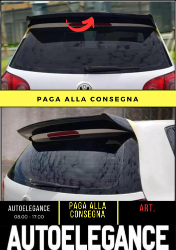 Spoiler posteriore adatto per - spoiler,