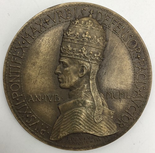Vaticano 1950 rara - rara, medaglia