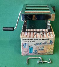 VECCHIA MACCHINA PER LA PASTA PASTE MACHINE VINTAGE MADE IN ITALY CIMADOLMO.AR68