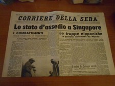 quotidiano-CORRIERE DELLA SERA .311-1941-serie GIORNALI DI GUERRA-RIPRODUZIONE