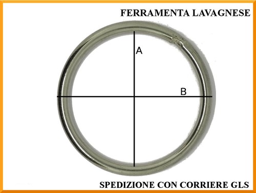 Anello acciaio inox - anello,