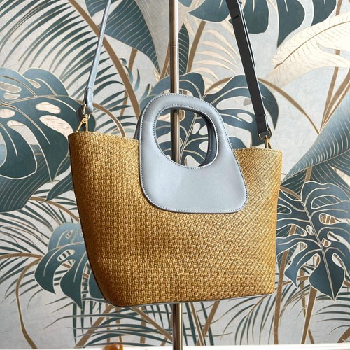 Borsa effetto paglia - effetto,