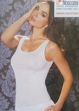 Canotta donna spalla larga