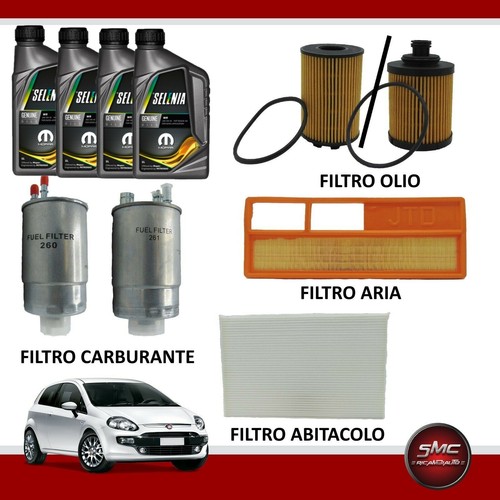Kit tagliando fiat - 1.3, d