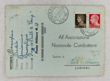franchigia 2/1/1942 bersaglieri ass naz combattenti prata pordenone udine pm 18