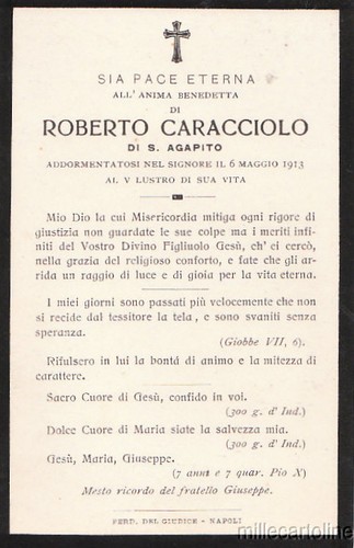 Santino lutto roberto - santino,