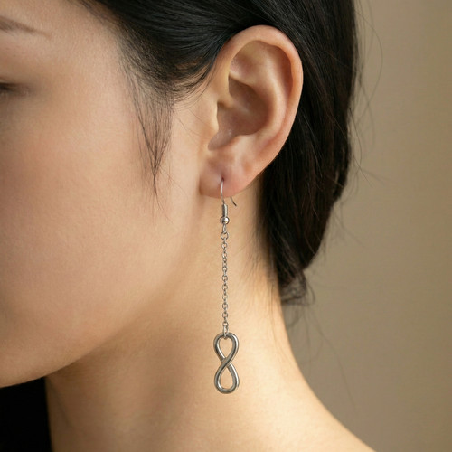 Orecchini lunghi 7cm - , con