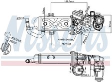 NISSENS 98178 Valvola EGR per
