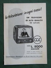 1955 CGE TELEVISORE