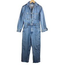 Tuta Zara Denim tg M blu