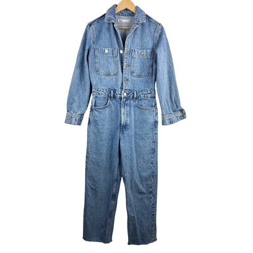 Tuta zara denim blu - tuta, m