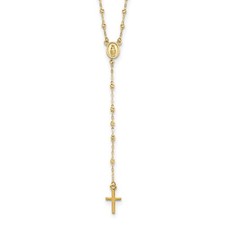 Croce Lucida 14k e Medaglia