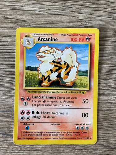 Pokemon 1st arcanine - pokemon,