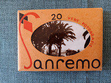 SANREMO - 20 MINI VEDUTE (MINI CARTOLINE) RICORDO ANNI '50