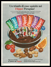 Anni ' 60  * Pubblicità Originale "Perugina, Caramelle Flipper " Italia