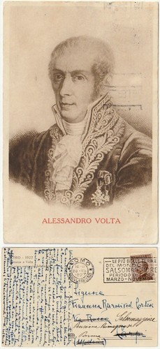 Alessandro volta como - -, 1927