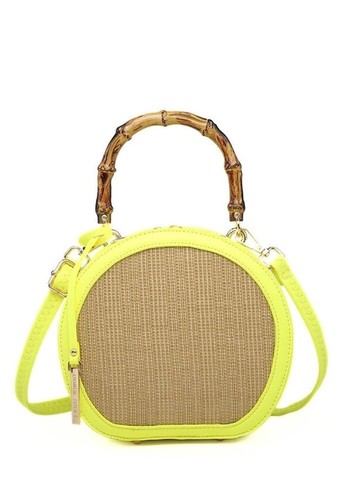 Borsa italiana gialla con