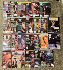 Lotto 26 riviste WWF Wrestling