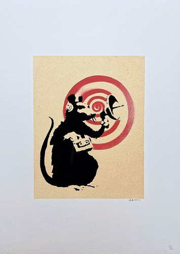 Banksy radar rat edizione - radar,